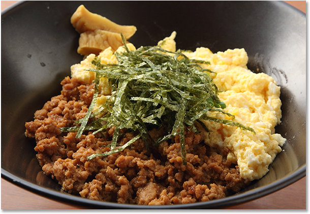 自家製とりそぼろ丼