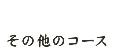 その他のコース