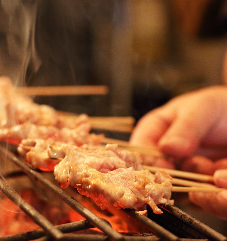 焼きシーン