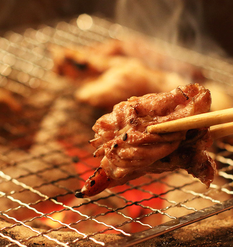 焼きシーン